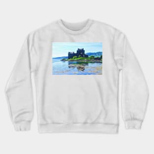 Eilean Donan Castle , the Highlands Crewneck Sweatshirt